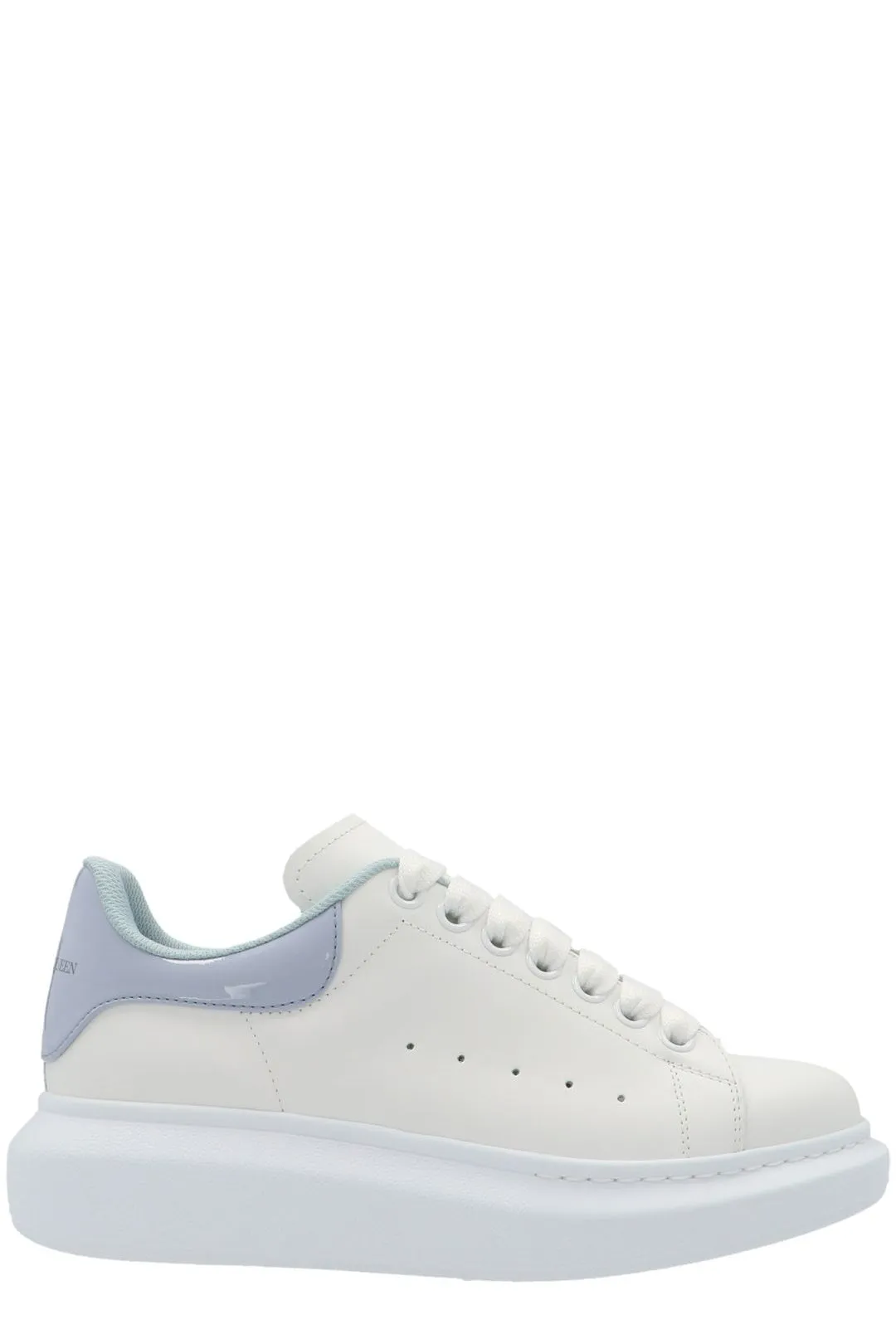 Alexander McQueen Round Toe Lace-Up Sneakers