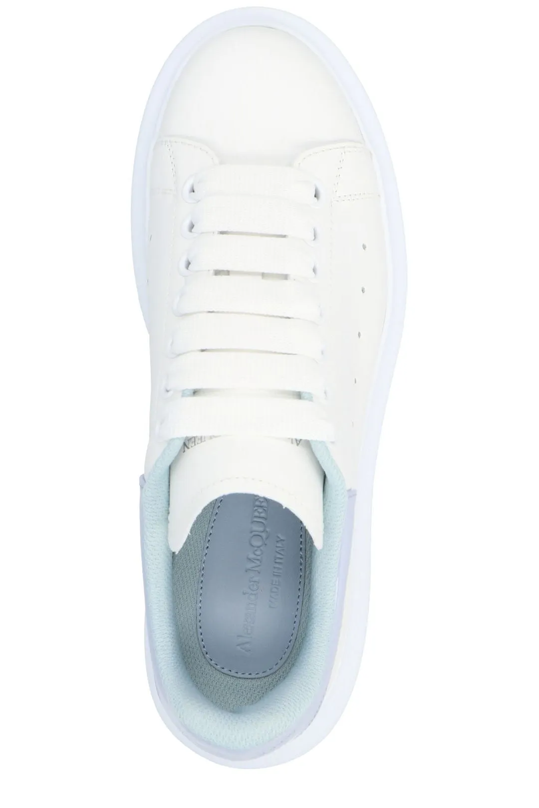 Alexander McQueen Round Toe Lace-Up Sneakers