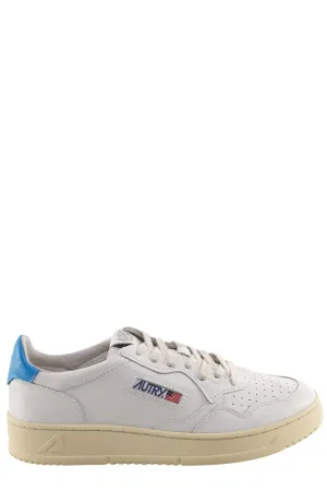Autry Logo Panelled Lace-Up Sneakers