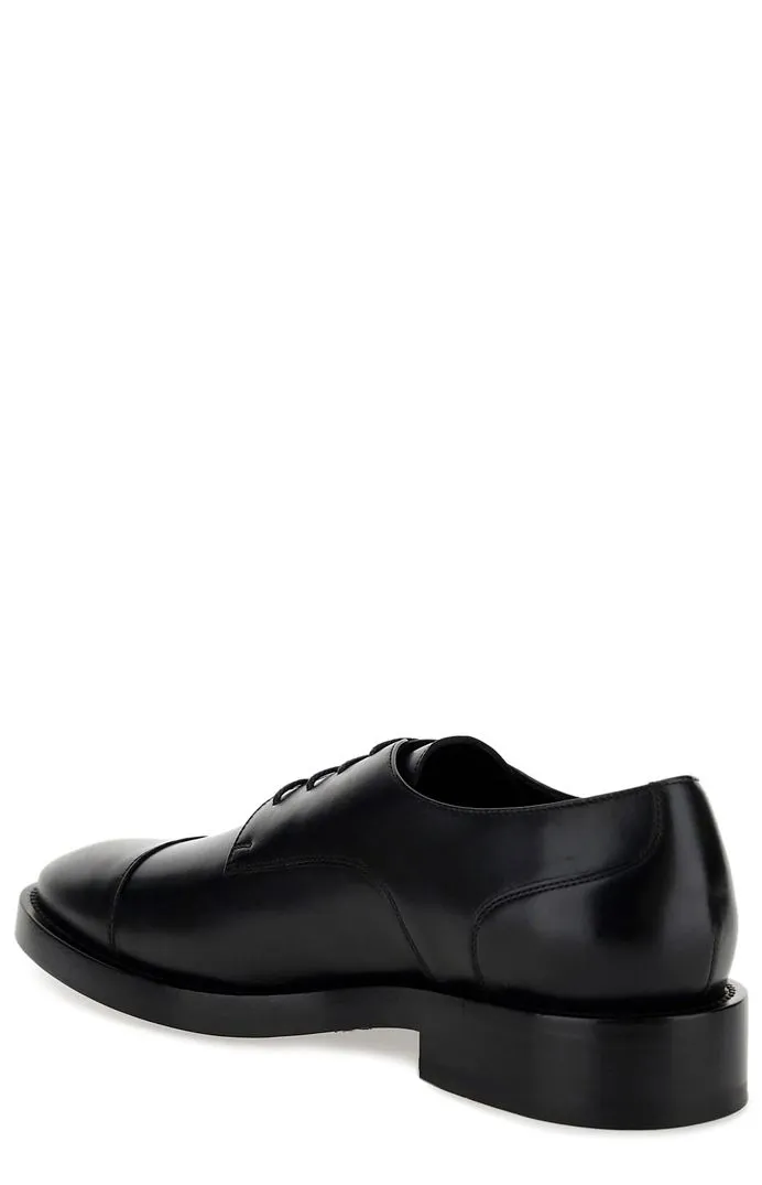 Balenciaga Logo Detailed Derby Shoes