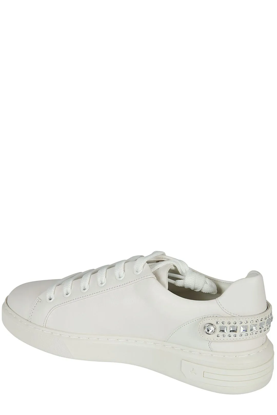 Bally Embellished Lace-Up Sneakers