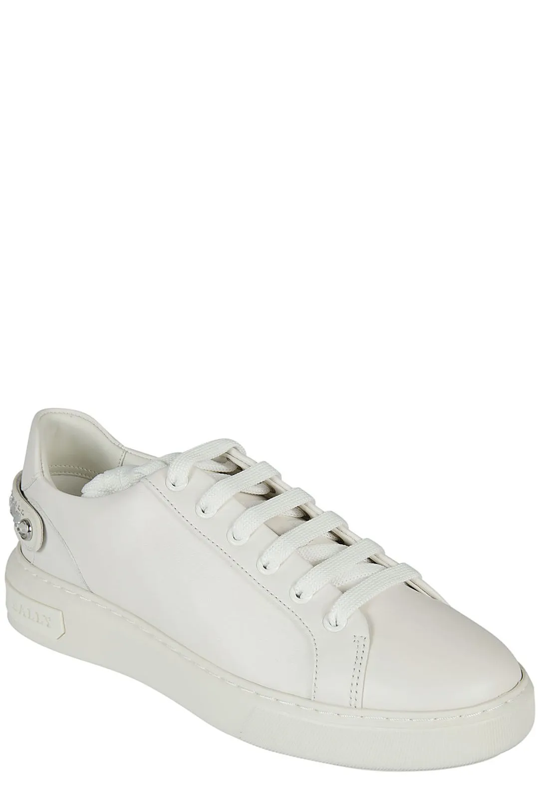 Bally Embellished Lace-Up Sneakers
