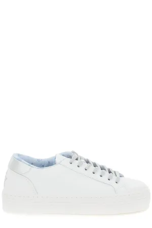Chiara Ferragni Star-Patch Lace-Up Sneakers