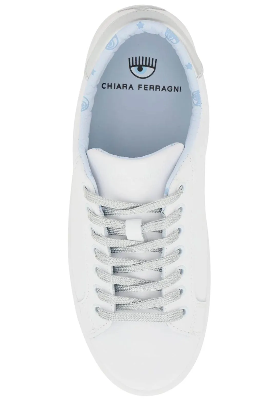 Chiara Ferragni Star-Patch Lace-Up Sneakers