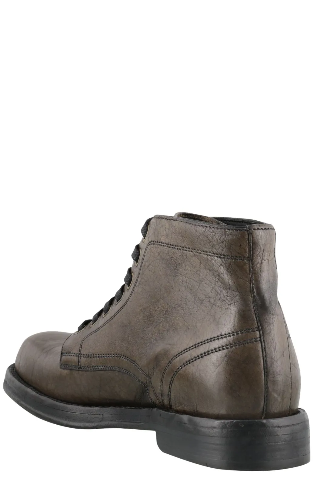 Dolce & Gabbana Perugino Lace-Up Ankle Boots