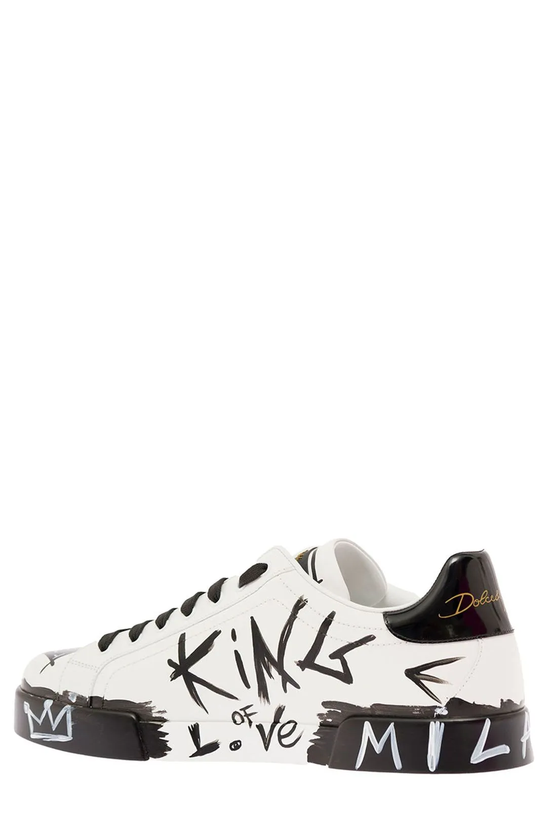 Dolce & Gabbana Portofino Lace-Up Sneakers