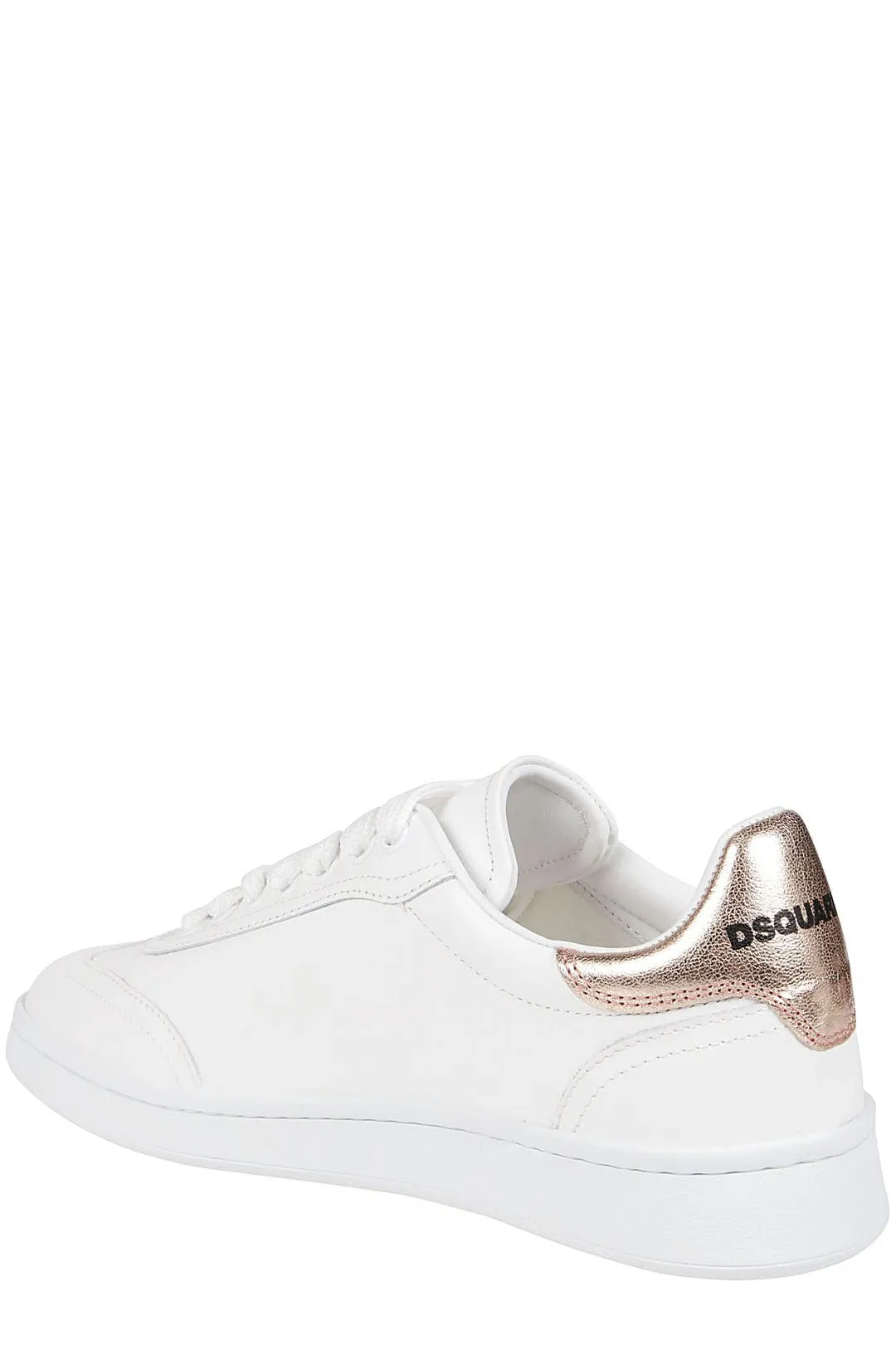 Dsquared2 Logo Patch Lace-Up Sneakers