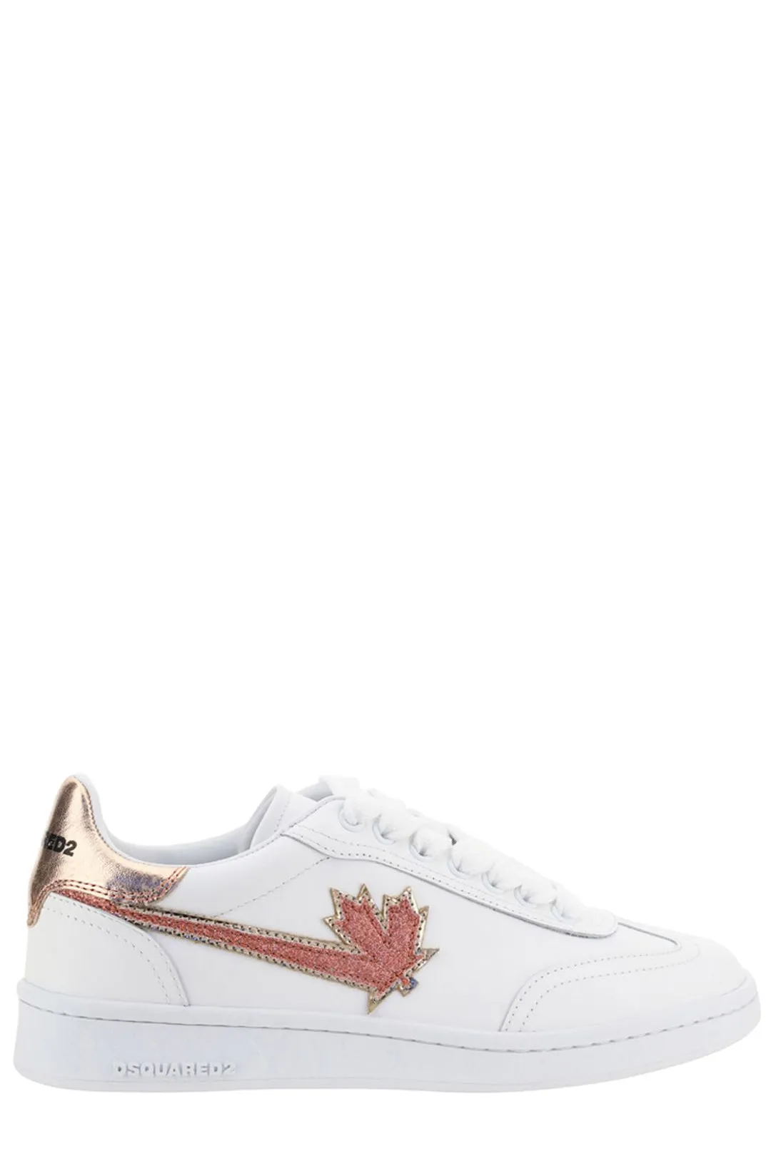 Dsquared2 Logo Patch Lace-Up Sneakers