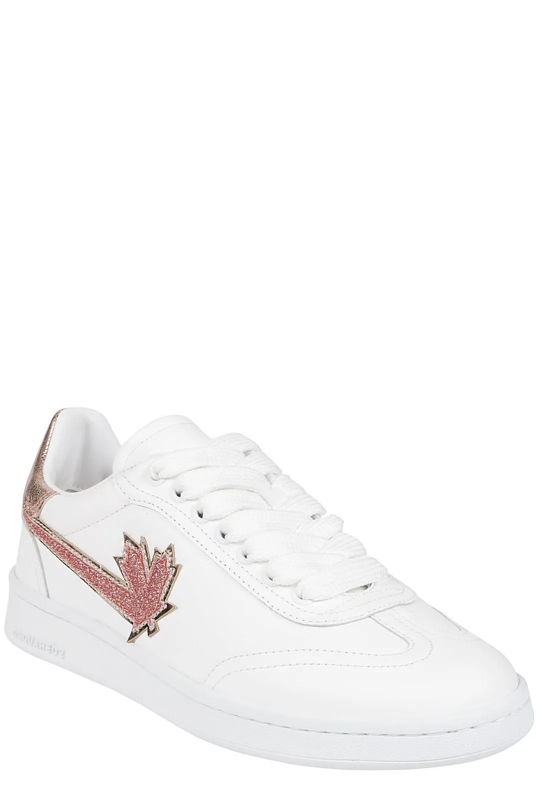 Dsquared2 Logo Patch Lace-Up Sneakers