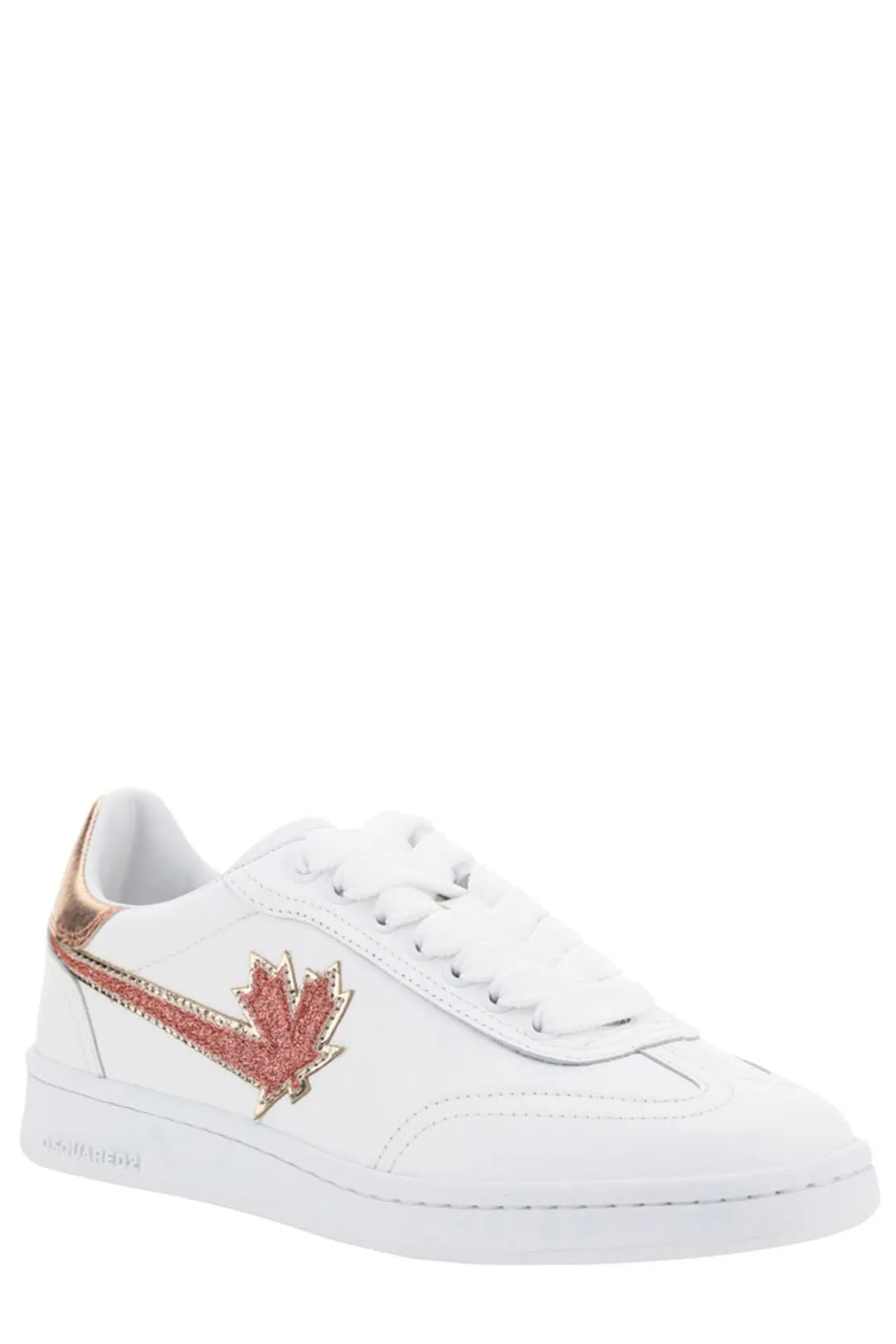 Dsquared2 Logo Patch Lace-Up Sneakers