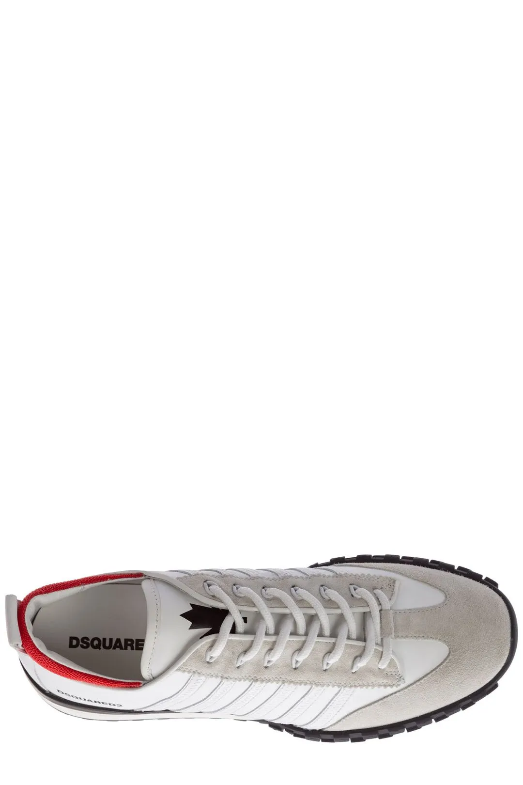 Dsquared2 Logo Print Lace-Up Sneakers