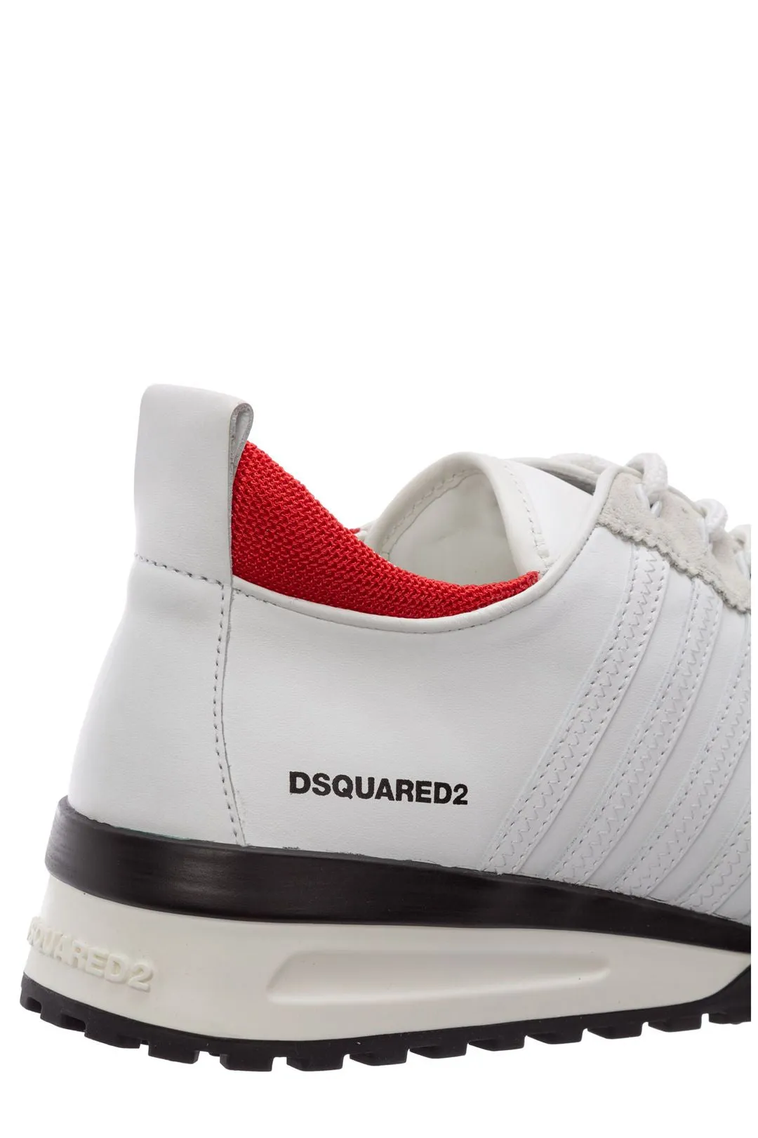Dsquared2 Logo Print Lace-Up Sneakers