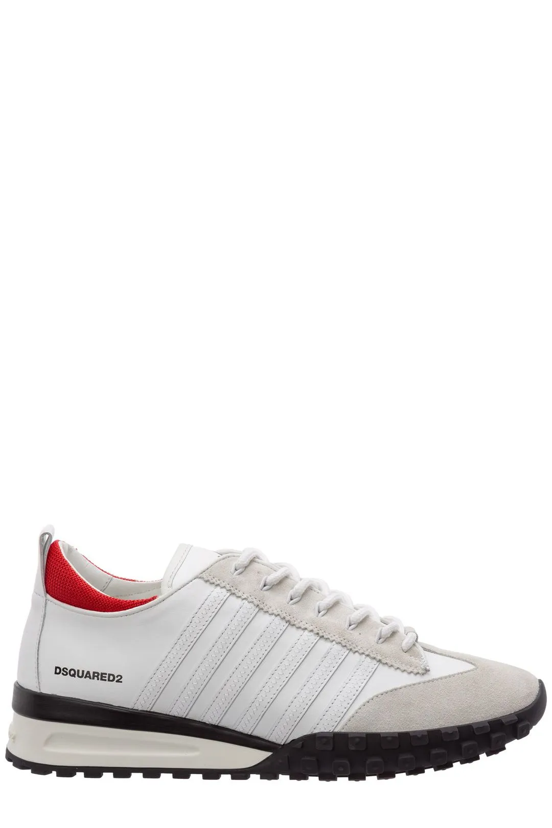 Dsquared2 Logo Print Lace-Up Sneakers
