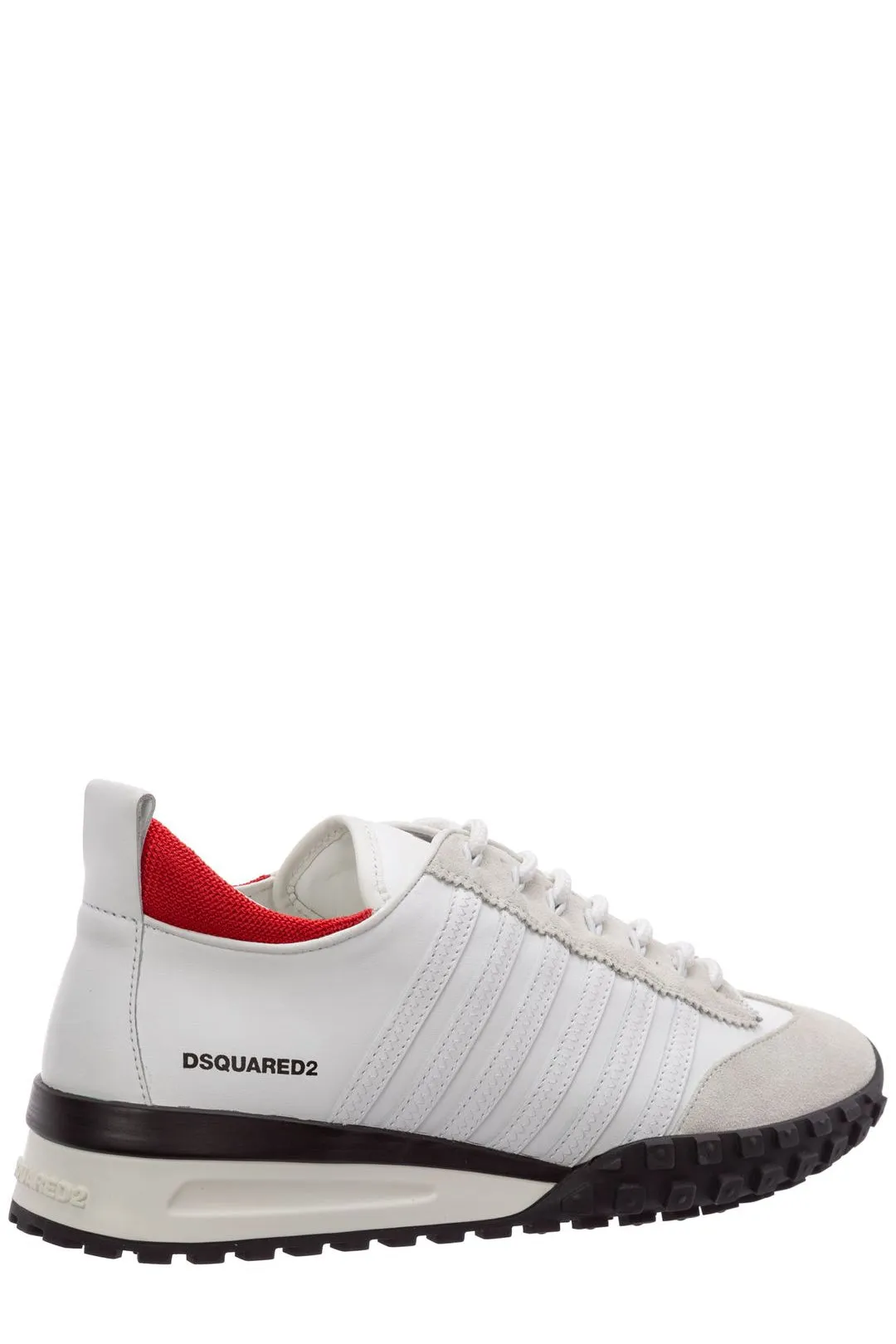 Dsquared2 Logo Print Lace-Up Sneakers
