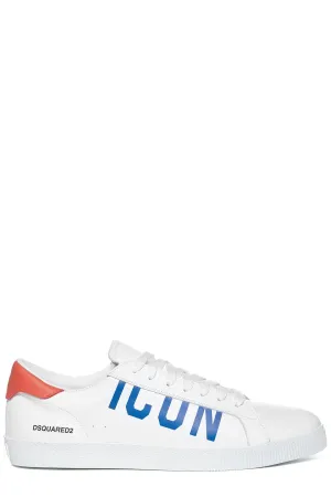 Dsquared2 Logo Print Low-Top Sneakers