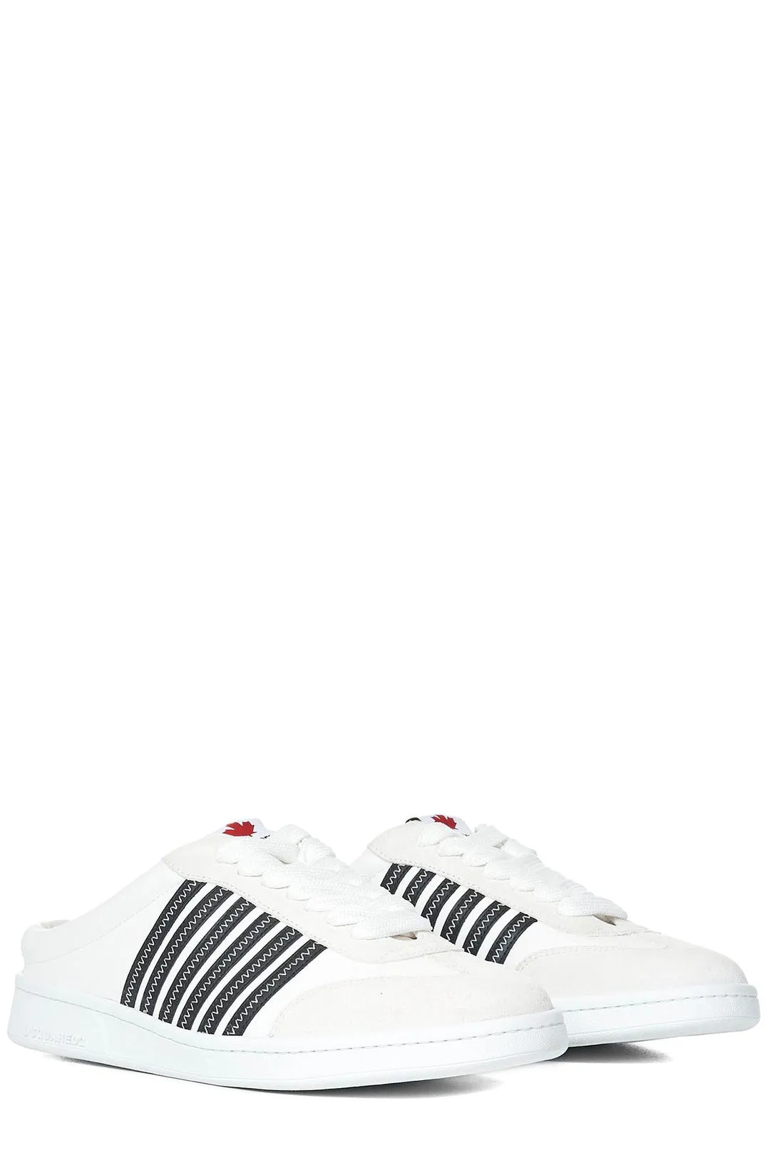 Dsquared2 Stripe-Detailed Lace-Up Sneakers