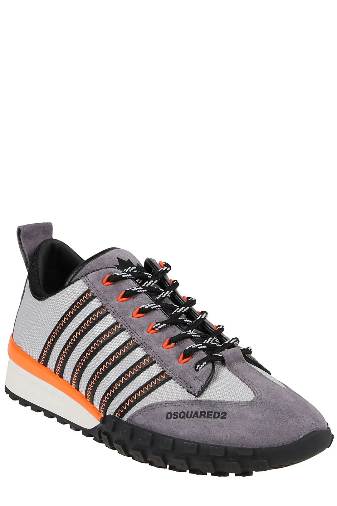 Dsquared2 Striped Lace-Up Sneakers
