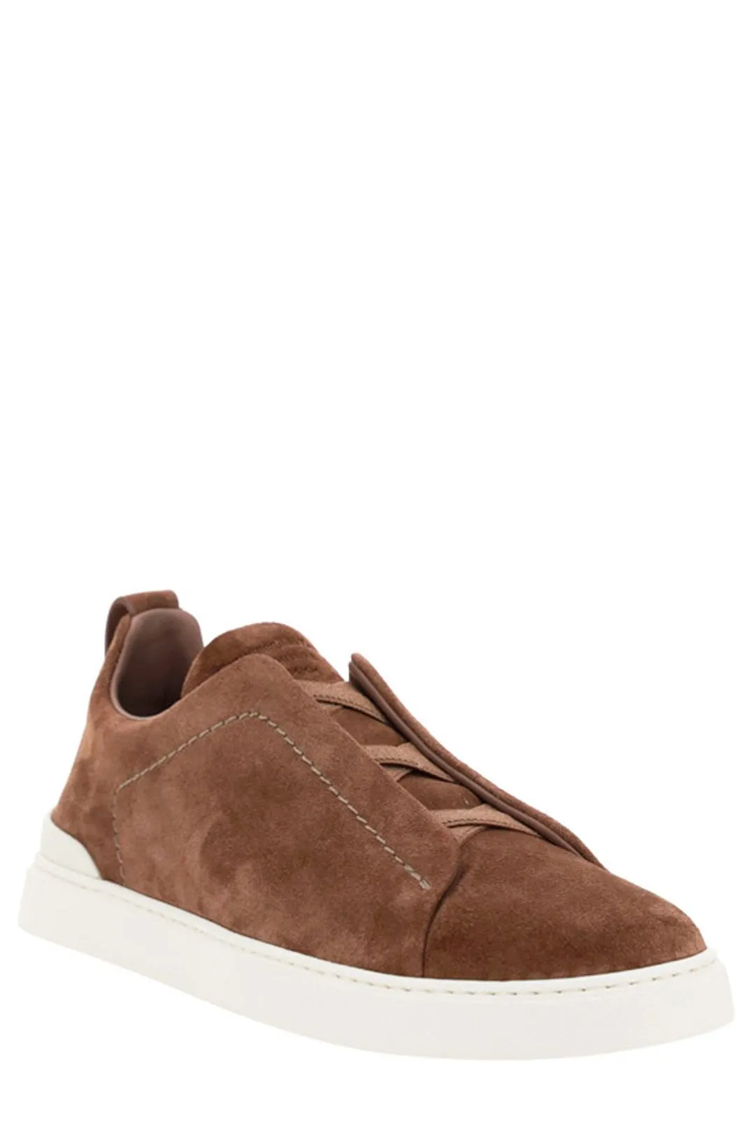 Ermenegildo Zegna Triple Stitch Lace-Up Sneakers