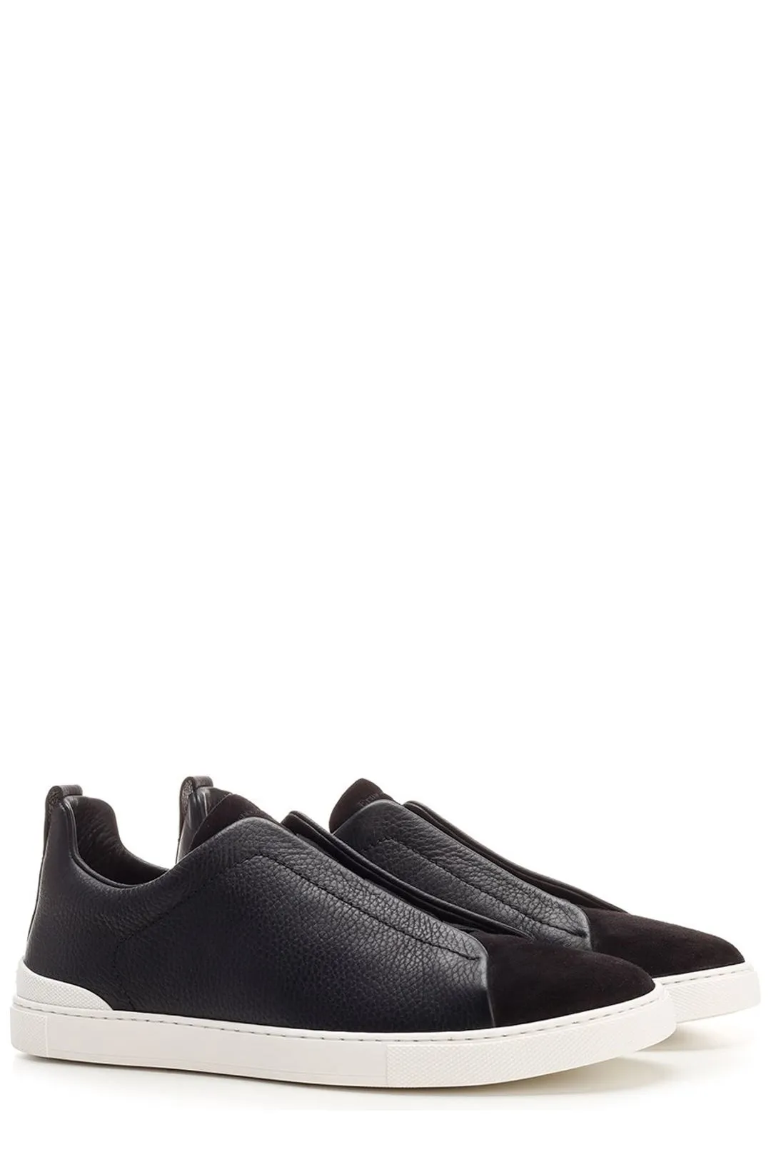 Ermenegildo Zegna Triple Stitch Lace-Up Sneakers