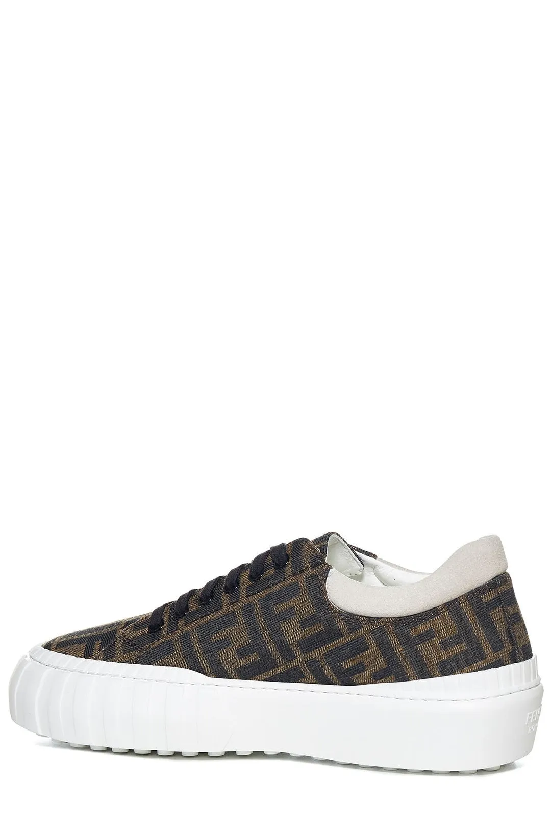 Fendi Monogram Lace-Up Sneakers