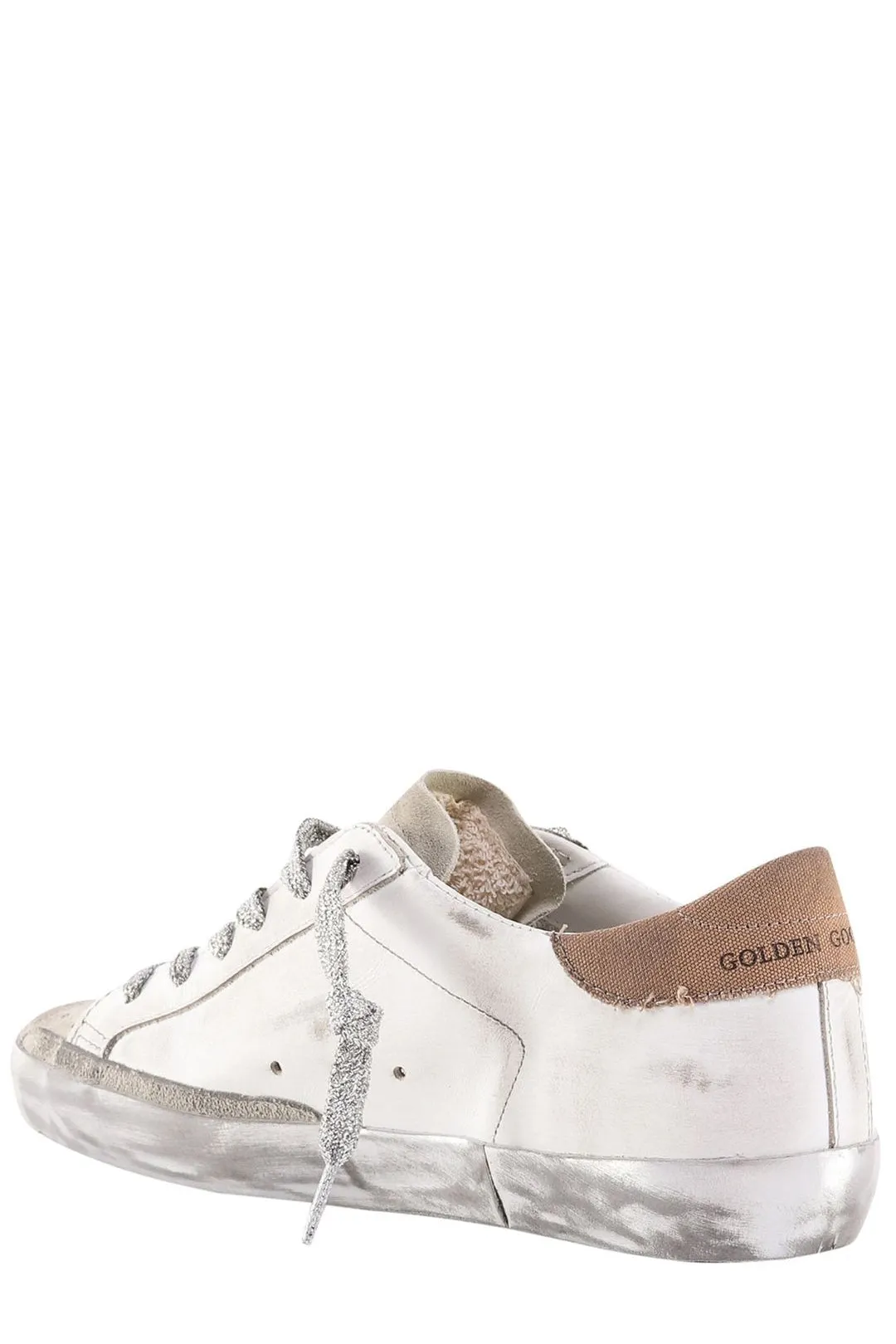 Golden Goose Deluxe Brand Distressed Lace-Up Sneakers