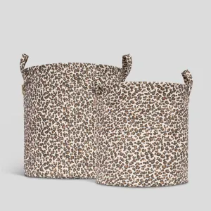 Handy Hampers Set -- Leopard