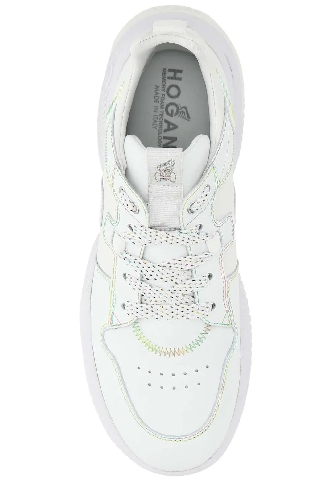 Hogan Interaction Lace-Up Sneakers