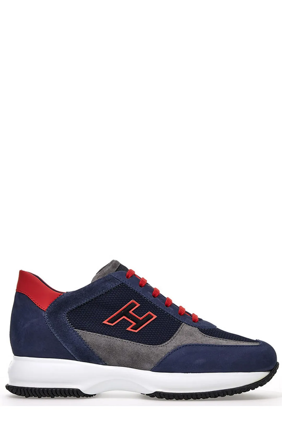 Hogan Logo Detailed Lace-Up Sneakers
