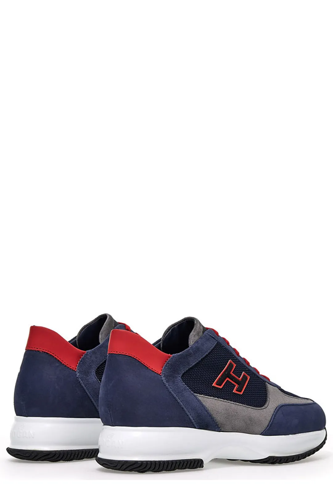 Hogan Logo Detailed Lace-Up Sneakers