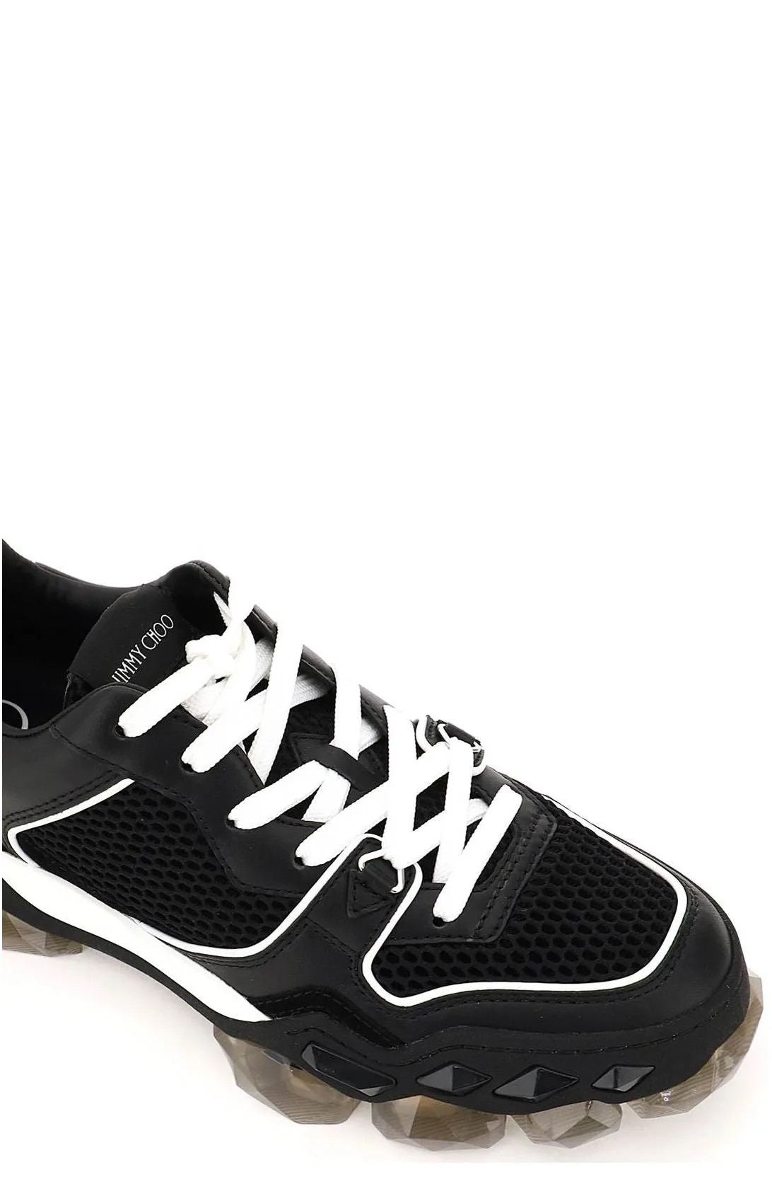 Jimmy Choo Diamond X Low-Top Sneakers