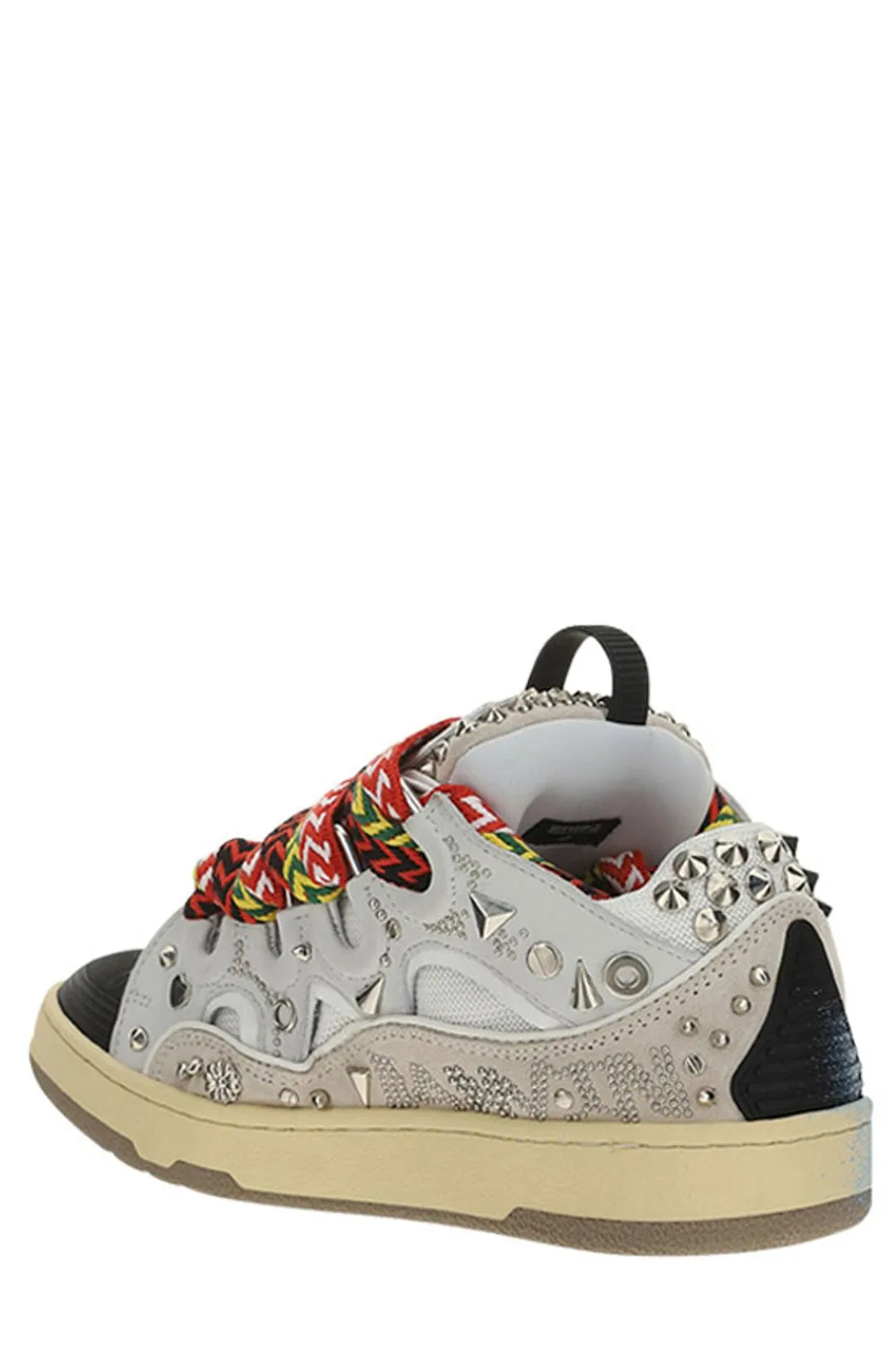 Lanvin Curb Lace-Up Sneakers