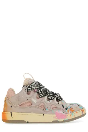 Lanvin Paint Splatter Low-Top Sneakers