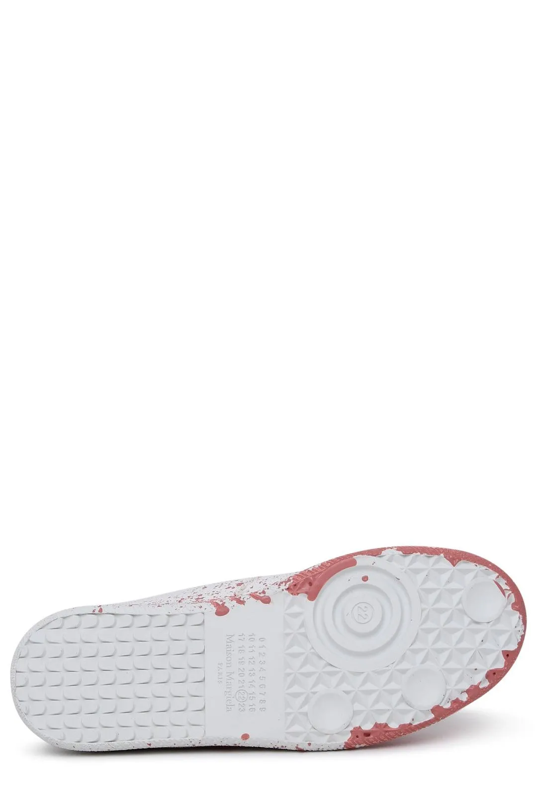 Maison Margiela Round Toe Lace-Up Sneakers