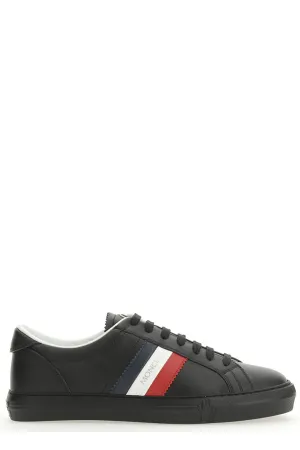 Moncler Round Toe Lace-Up Sneakers