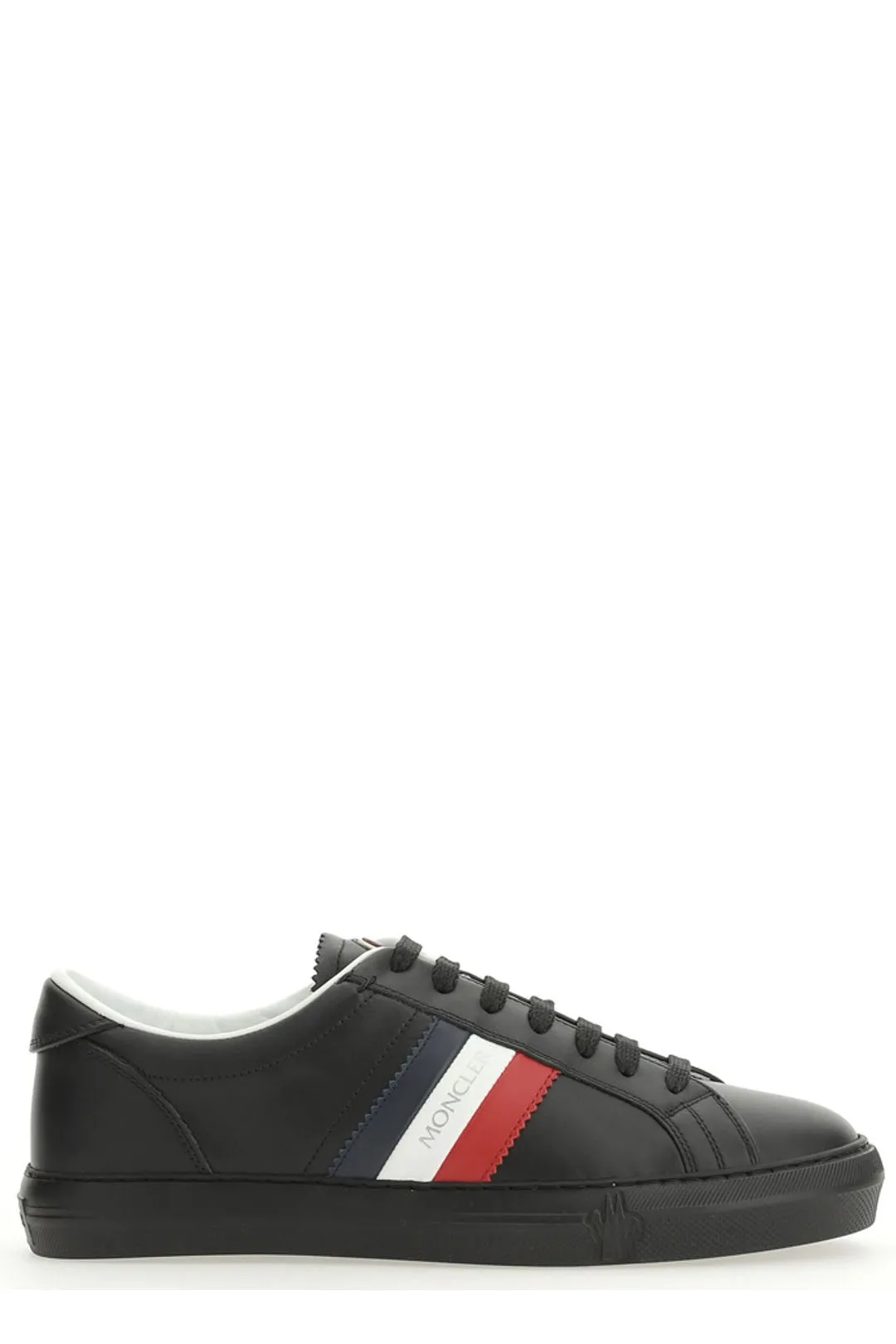 Moncler Round Toe Lace-Up Sneakers