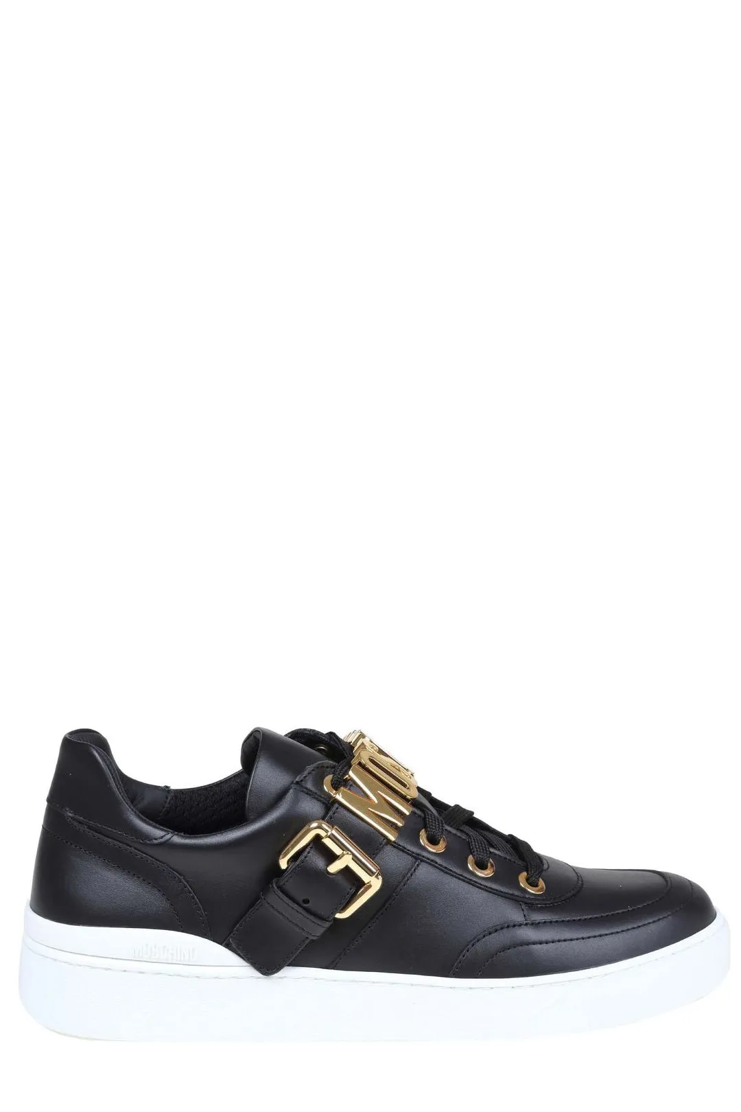 Moschino Lettering Logo Lace-Up Sneakers