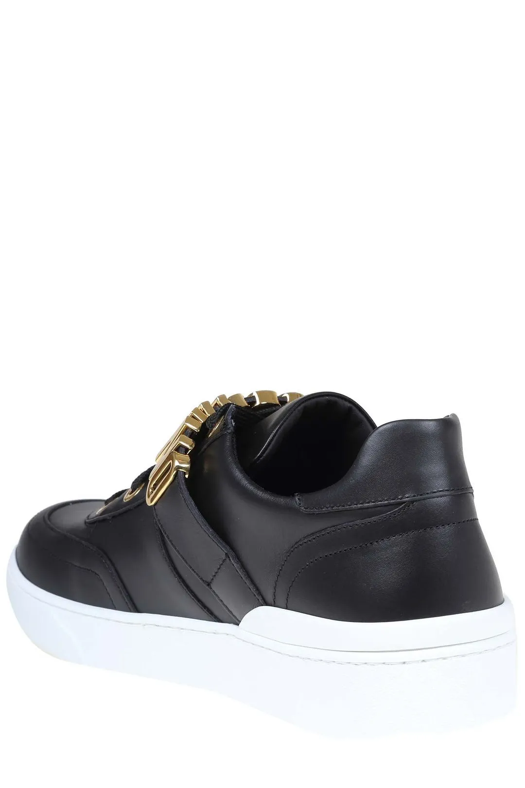 Moschino Lettering Logo Lace-Up Sneakers