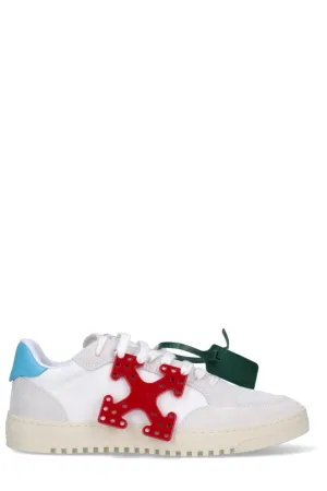 Off-White 5.0 Logo Tab Lace-Up Sneakers