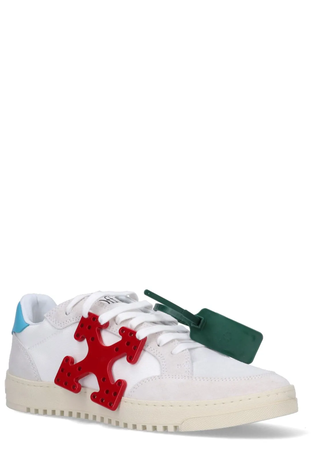 Off-White 5.0 Logo Tab Lace-Up Sneakers