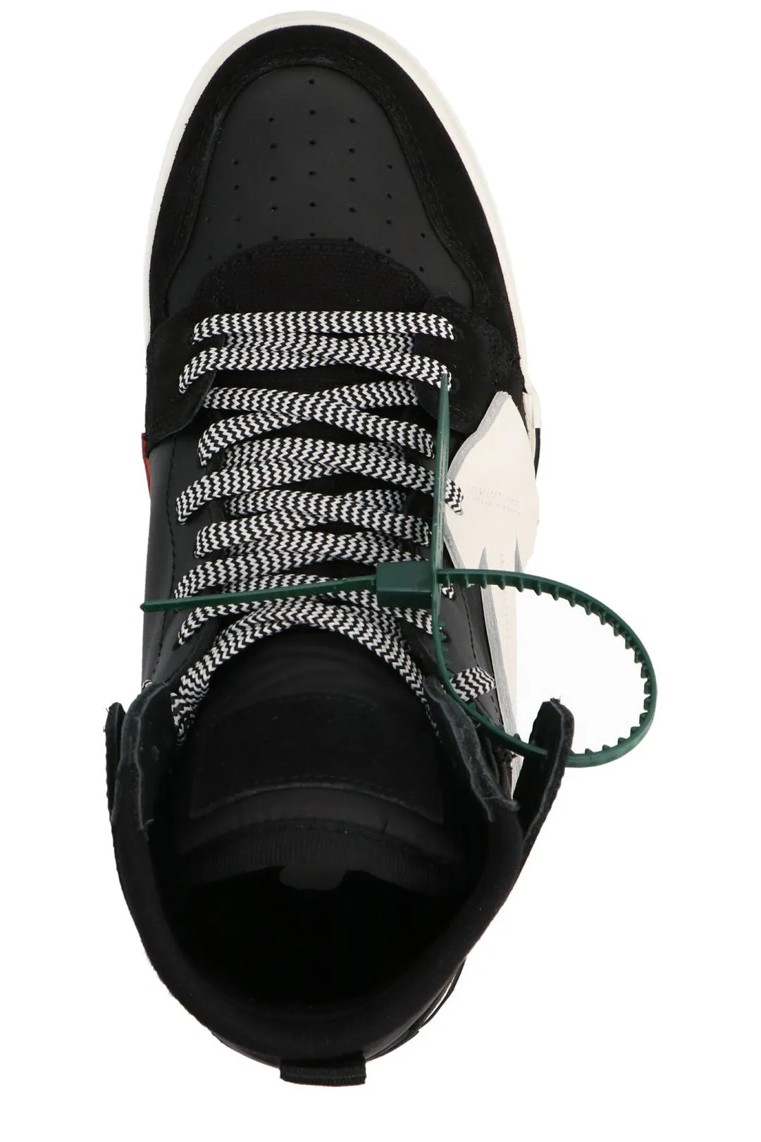 Off-White Lace-Up Vulcanized Sneakers