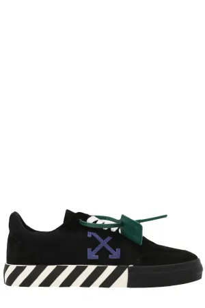 Off-White Vulcanized Lace-Up Sneakers