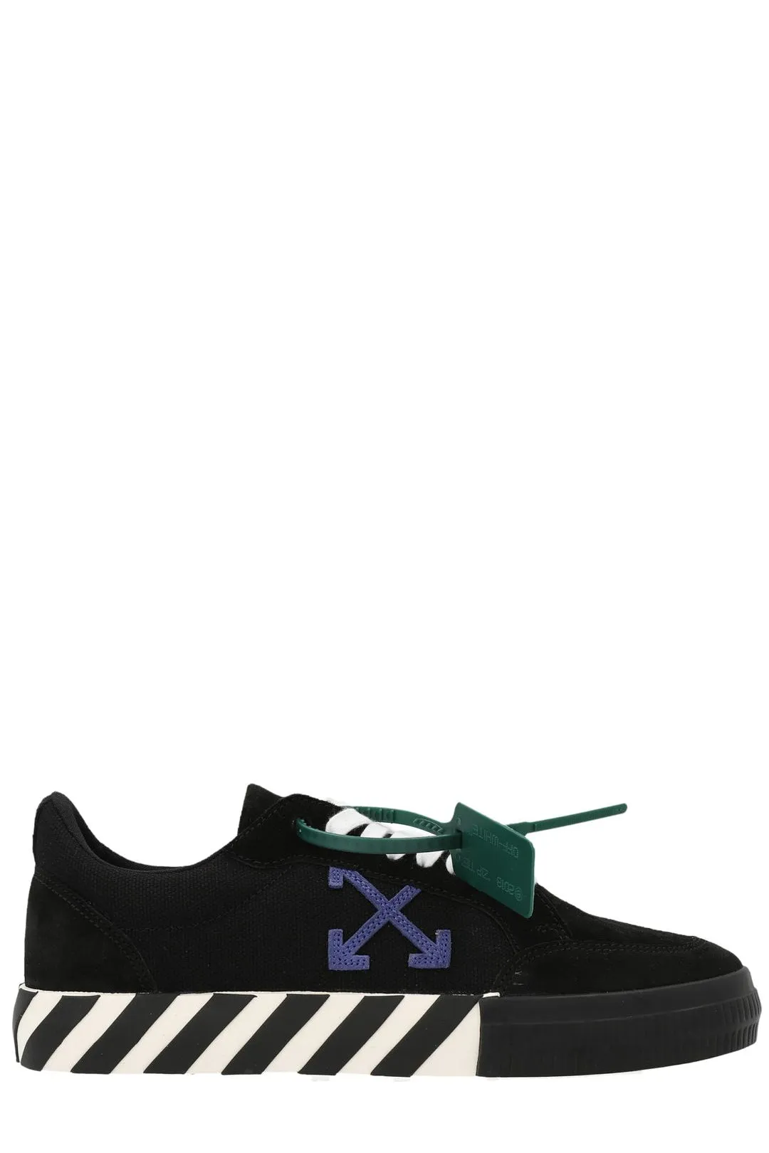 Off-White Vulcanized Lace-Up Sneakers