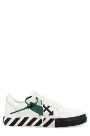 Off-White Vulcanized Lace-Up Sneakers