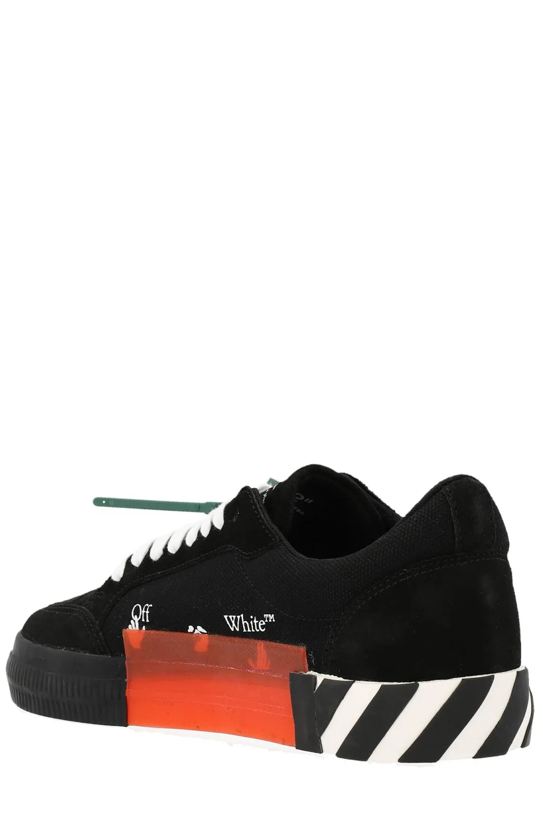 Off-White Vulcanized Lace-Up Sneakers