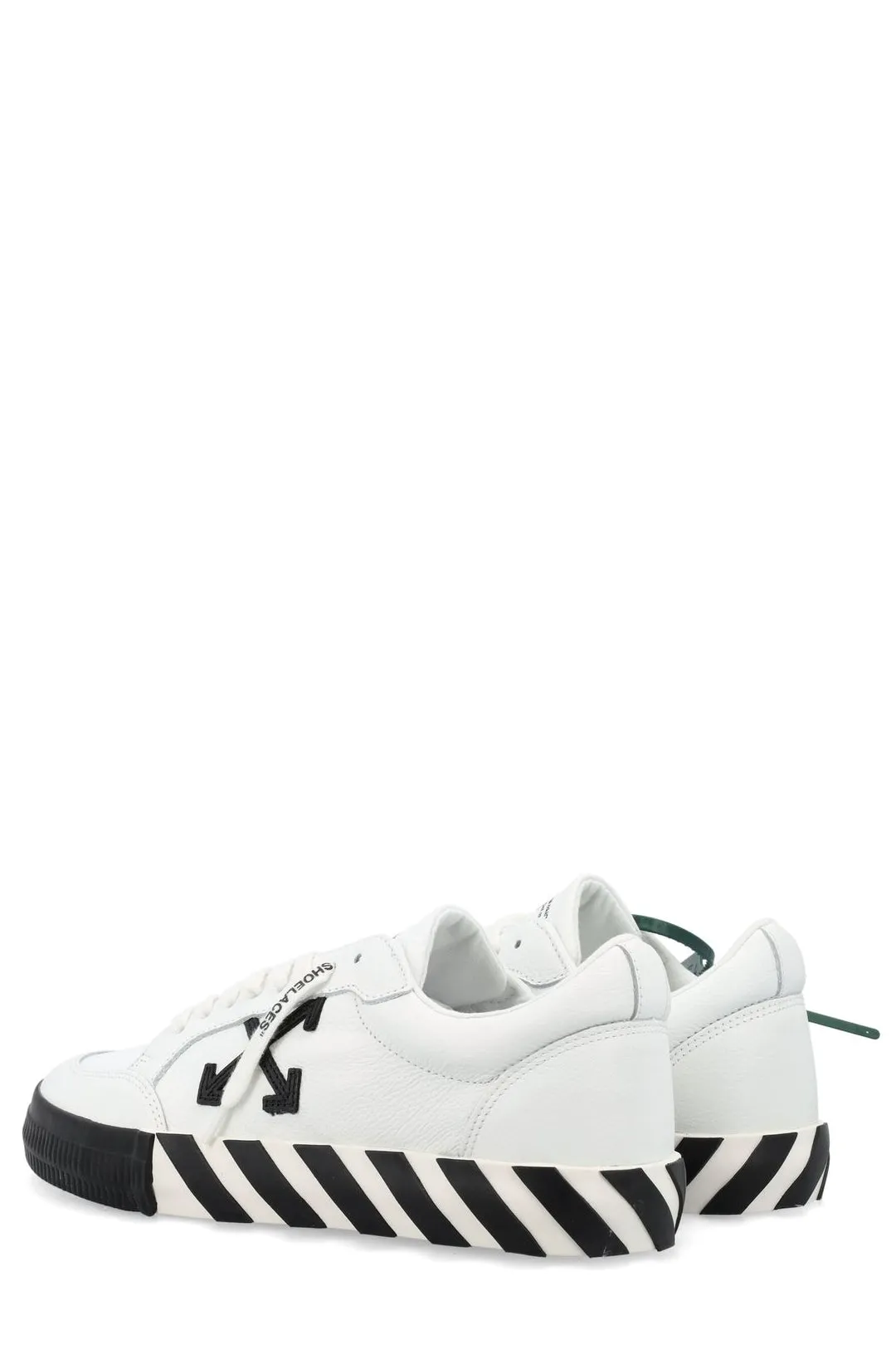 Off-White Vulcanized Lace-Up Sneakers