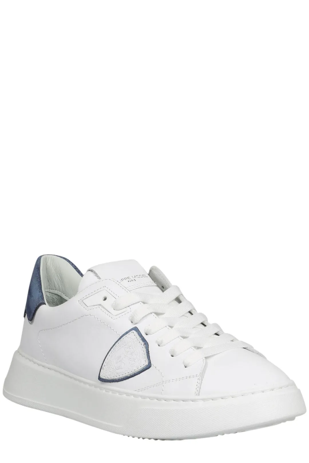 Philippe Model Paris Temple Veau Lace-Up Sneakers