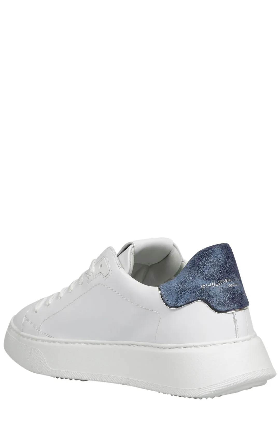 Philippe Model Paris Temple Veau Lace-Up Sneakers