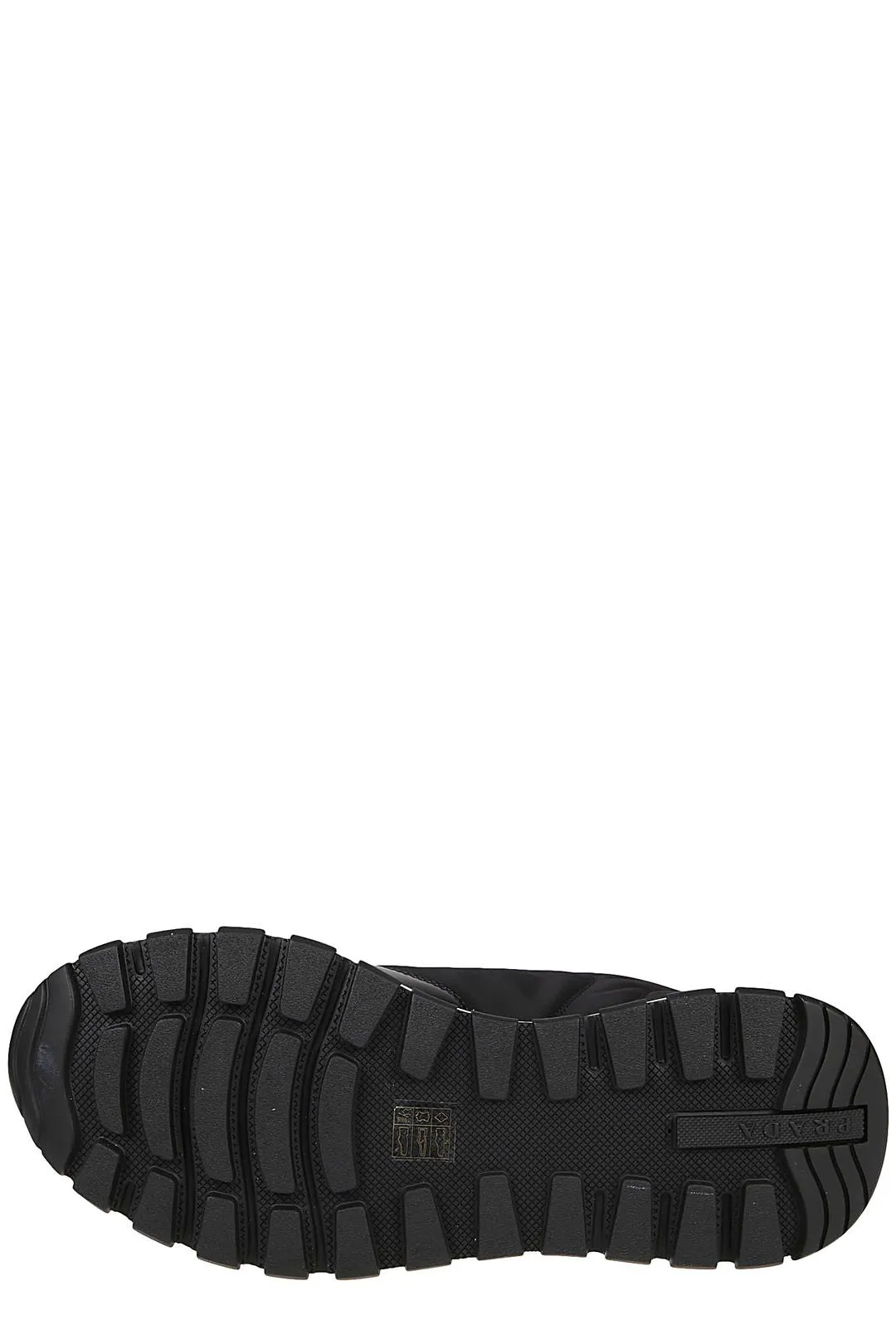 Prada Triangle Logo Lace-Up Sneakers