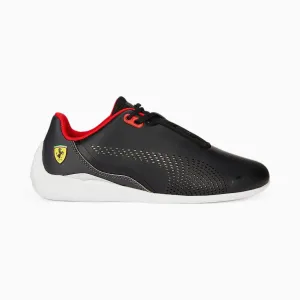 PUMA KID'S FERRARI DRIFT CAT BLACK/RED SNEAKER SHOES