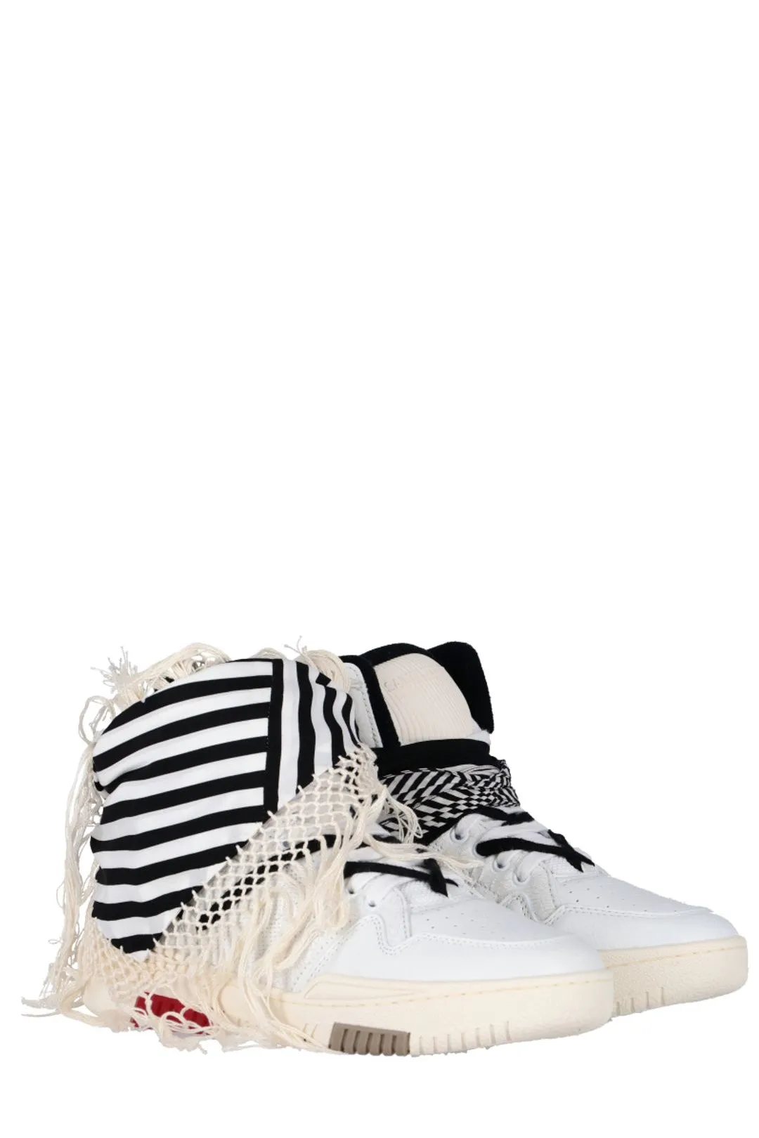 Saint Laurent Smith Lace-Up Sneakers